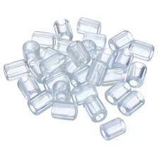 30Pack Kitchen Sink Rack Feet 5mm ID 10mm OD Sink Grid Protector Clear
