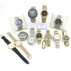 Vintage Seiko Citizen Tissot 27-43mm Mens Sport Wristwatches Lot of 21 #WB4634-5 — photo 3