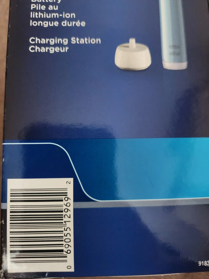 Oral-B Smart 1500 Electric Power Rechargeable Battery Toothbrush Blue - Image 2 of 2
