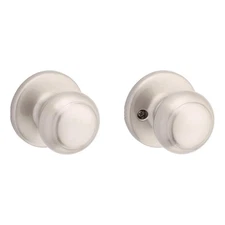 Kwikset Cove Satin Nickel Passage Door Knob
