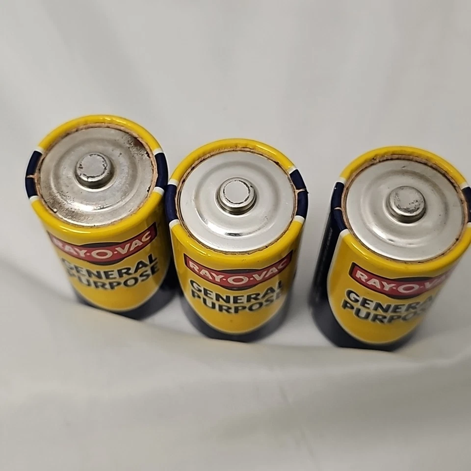 Baterías Ray-o-Vac “D” de uso general vintage de los años 80  Foto 2 de 4