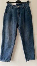 Ladies Blue Thermal Jeans Women's Fleece Lined Cotton Denim Pants Trousers 29-30