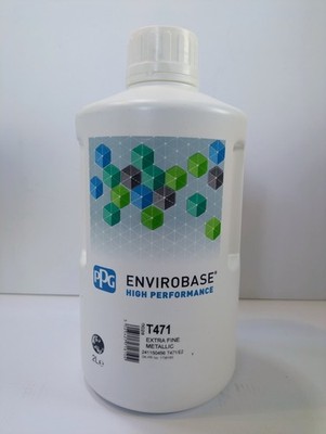 PPG T471 Envirobase High Performance Extra Fine Metallic Tinter 2L FREE SHIPPING