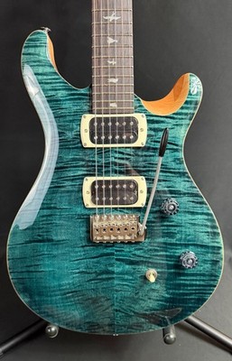 ギター PRS CE24 maple PRS SE CE 24 Maple Top Electric Guitar Slate Blue Finish w/ Gig