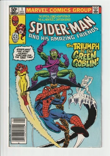 Spider-Man and His Amazing Friends #1  4.5 VG+ (Marvel - 12/81) MUSTGO Auction!
