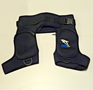 IST Proline Scuba Dive Pocket Holster Belt Cargo Thigh Pouch XXL - Free Shipping