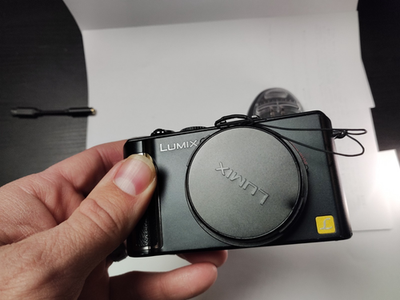 Panasonic LUMIX DMC-LX3 10.1MP Digital Camera - Black for sale