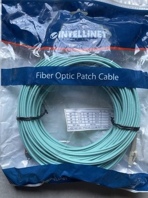 INT Fiber Patchkabel, Multimode (OM3), ST/LC, 50/125um, 20 Meter