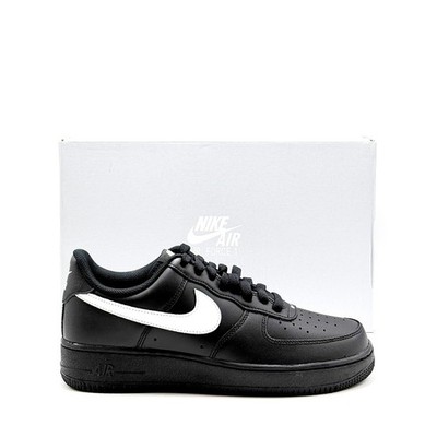 *NEW* MEN Nike Air Force 1 Low BLACK / BLACK / WHITE (FZ0627-010)  