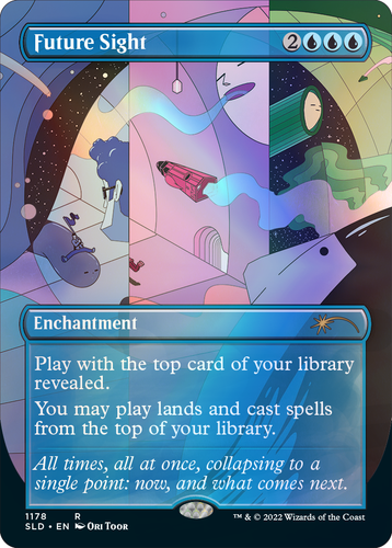 MTG FOIL The Meaning of Life, Maybe SECRET LAIR SLD Magic the Gathering SEALED - Picture 5 of 11