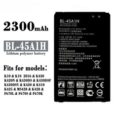 Batería de repuesto para TracFone LG K10 Premier L62VL BL-45A1H EAC63158301