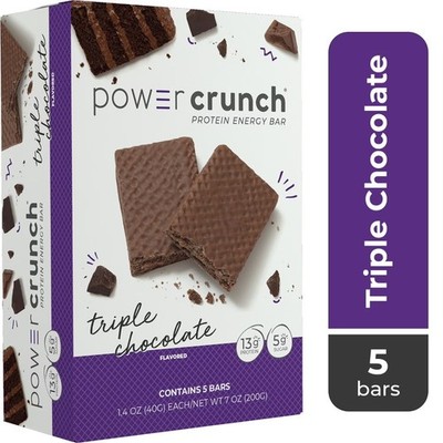 Triple Chocolate Protein Energy Bars 1.4 oz 5 Pack
