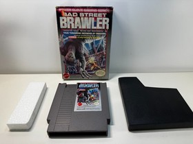 Bad Street Brawler (Nintendo NES, 1989) Cart, Box, Sleeve Authentic Tested