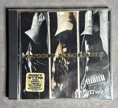 #ad Erick Sermon No Pressure 1993 Audio CD Hip Hop Rap Album Def Jam $12.53