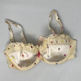 Agent Provocateur Laurie Polka Dot Bra 36D NWT