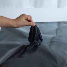 Korean Flower Wrapping Paper 40 Sheets 17.7x22.8 inch Waterproof Black