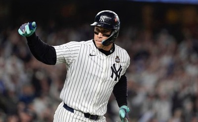 Nike Authentic New York Yankees Aaron Judge #99 World Series 2024