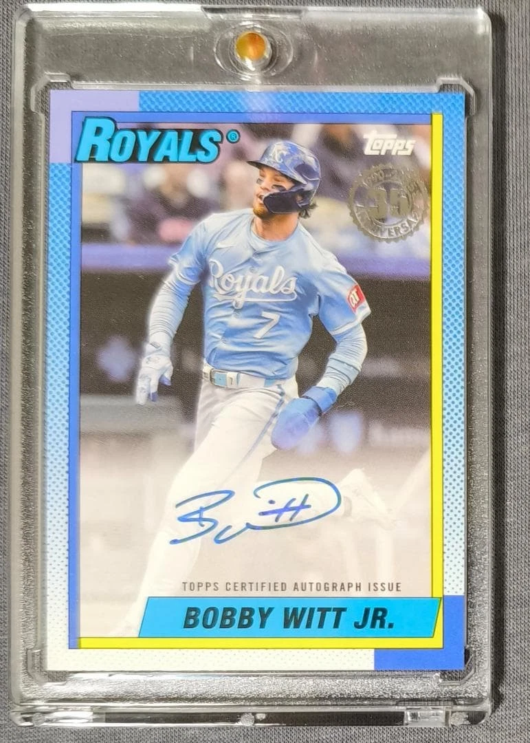 2025 Topps Series 1 - Bobby Witt Jr. #90AU-BW for sale | eBay