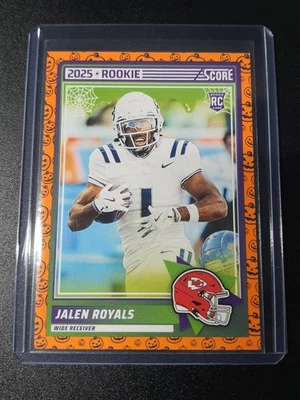 Jalen Royals - Score-a-Treat Football 2025 - Kansas City Chiefs - Rookie - RC - Bild 1 von 2