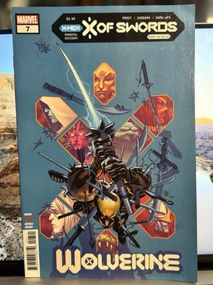 WOLVERINE #7 NM 2020 X OF SWORDS PART 16 OF 22 MARVEL COMICS ADAM KUBERT COVER
