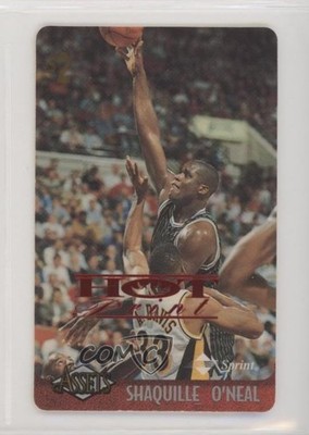 1996 Assets Phone Cards Hot Print $2 Shaquille O'Neal #18 HOF 10pr