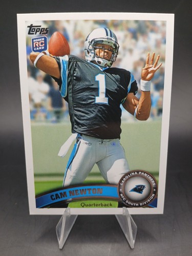 Cam Newton [Stands in Background] #200 2011 Topps card