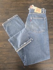 Levis 701 Vintage Clothing Selvedge Denim Jeans W28 L32