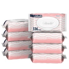 Fragrance Free Flushable Wipes, 8 Packs, 42 Wipes per Pack