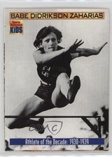 2000 for Kids Series 2 Athletes of the Decade Babe Didrikson Zaharias #865 18re