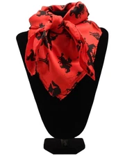 M and F Western Men's Bronco Rider Wild Rag Red