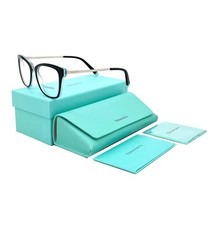 Tiffany Co. TF2186 8274 52mm Black Crystal w/Demo Lens Eyeglasses 52-18-140mm