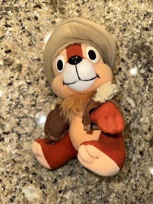 Vintage Disney Rescue Rangers 9 Inch Chip Plush Chipmunk Playskool 1980's