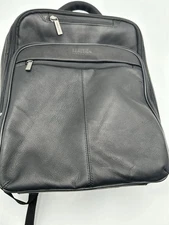 Kenneth Cole Reaction Manhattan Messenger Backpack  16" Laptop Leather  EUC
