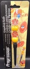 Progressus Fun Kitchen ~Grapefruit Knife with Grapefruit Shape Handle #20081 New