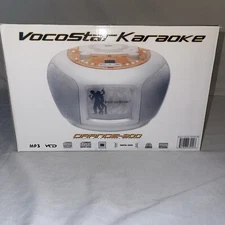 Vocostar Orange 300 Portable Tv With Karaoke Player And Stereo  New
