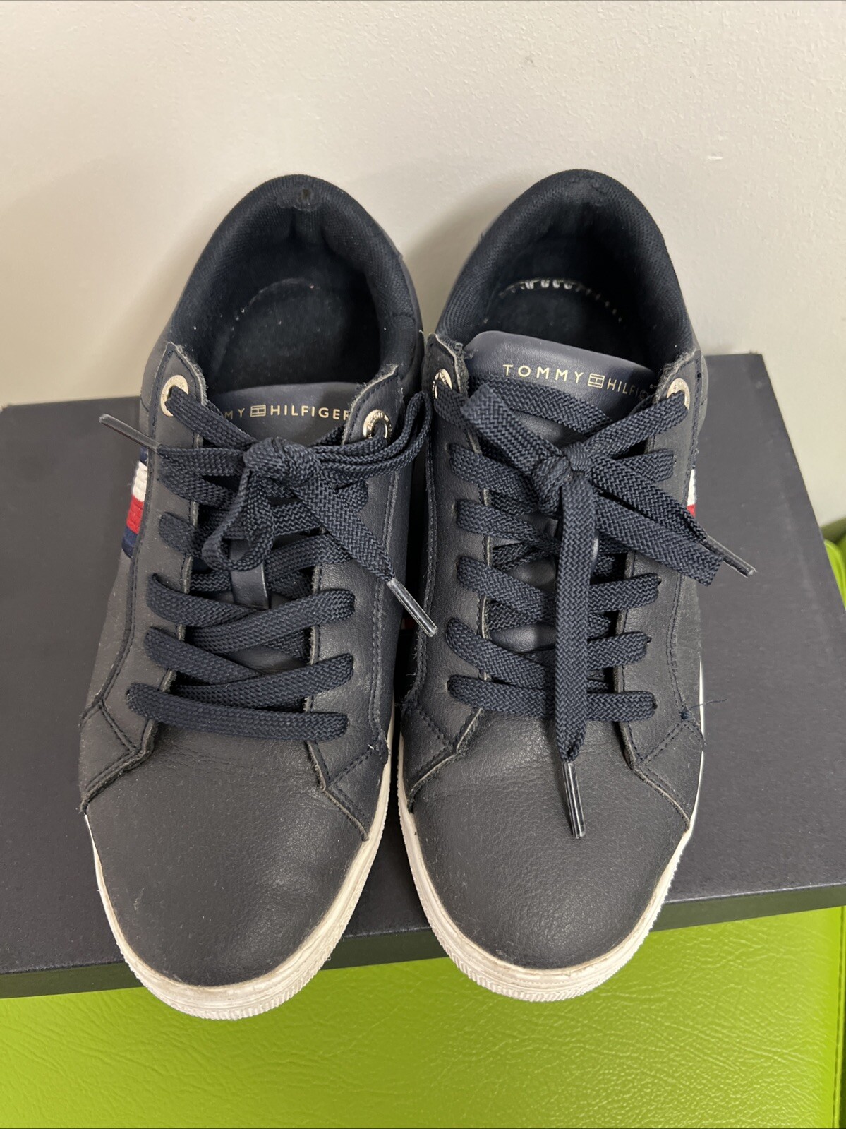 Tommy Hilfiger Essential Stripes Sneaker Women 39 UK6 Space Blue image 3