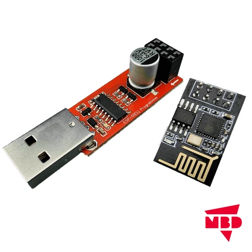 ESP-01S Programmer Programmier Modul seriell CH340C Adapter ESP8266 USB-A UART