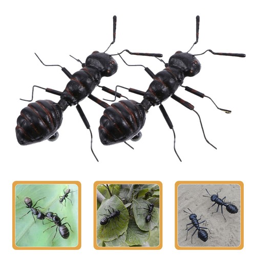 6 Pcs Ant Statue Home Decor Figurine Desk Ants Sculpture Large Child - Picture 8 of 12