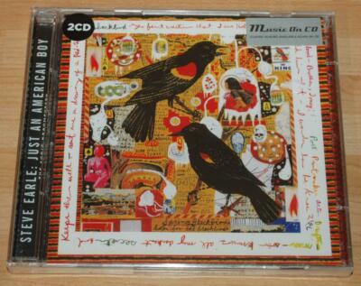 Steve Earle Just An American Boy (The Audio Documentary) - Sealed 2019 Double CD