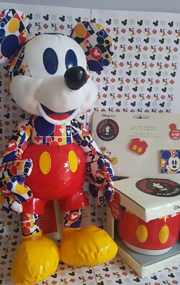 Disney Store Mickey Mouse Memories Plüsch Pins & Tasse Neu Limited Edition 3/12