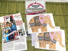 Vintage Vapor Transfer Quickie Iron-On Prints for Needlepoint