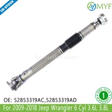 1pc Front Drive Shaft Prop Shaft For 2009-2018 Jeep Wrangler Rubicon 6 Cyl 3.6L