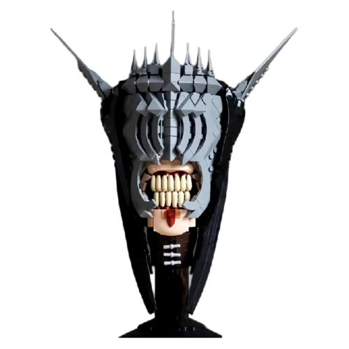 MOC-139487 Sauron Mouth Helmet Model Building Blocks Set DIY Bricks Toys 696pcs - Picture 5 of 6