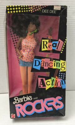 DEE DEE BARBIE AND THE ROCKERS Doll Vintage 1986 Mattel No. 3160 
