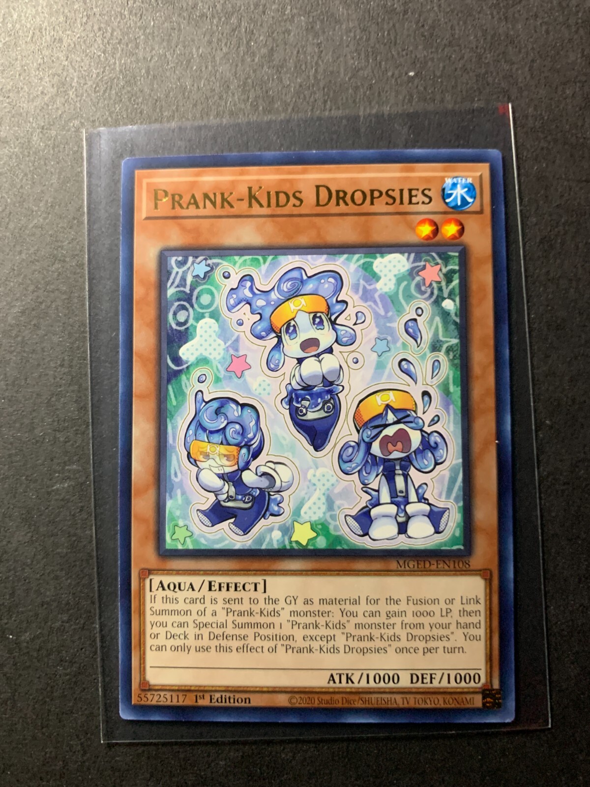 Yugioh PrankKids Dropsies (Gold Rare) (1st Edition) MGEDEN108 (P
