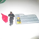 Vintage 80's GI Joe Destro With Card and Cape