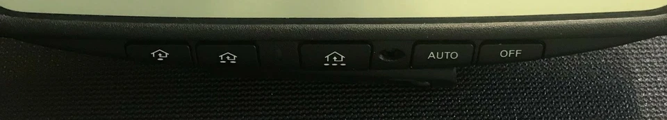 2004 2005 2006 NISSAN QUEST REAR VIEW MIRROR AUTO DIM HOME LINK OEM - Imagem 2 de 4