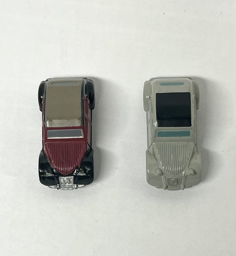 Micro Machines Galoob Hasbro Maroon Gray Lot Citroen 2CV Classic HTF Car 2 CV - Picture 8 of 8