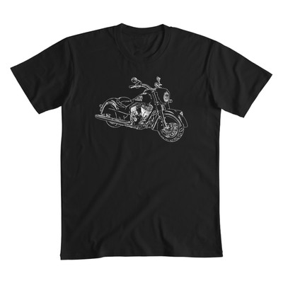 Chief Dark Horse Portrait Logo T-Shirt