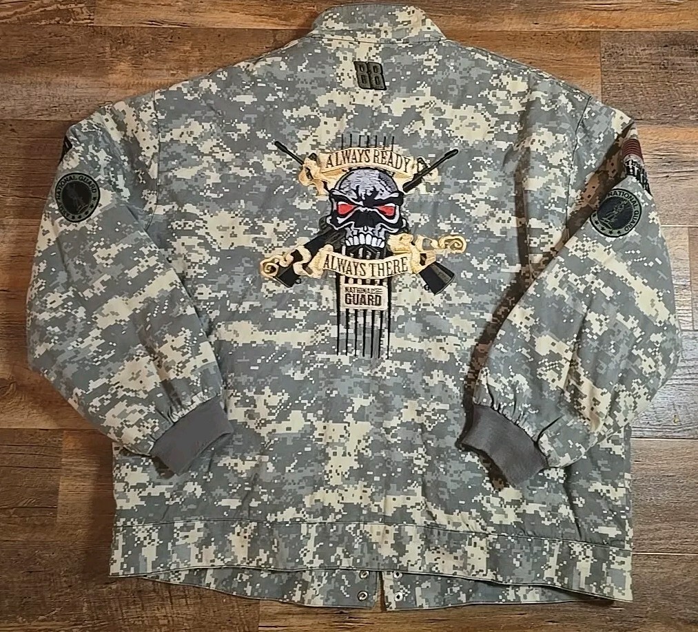 MINT! Vintage Nascar Dale Earnhardt Jr 88 National Guard Jacket